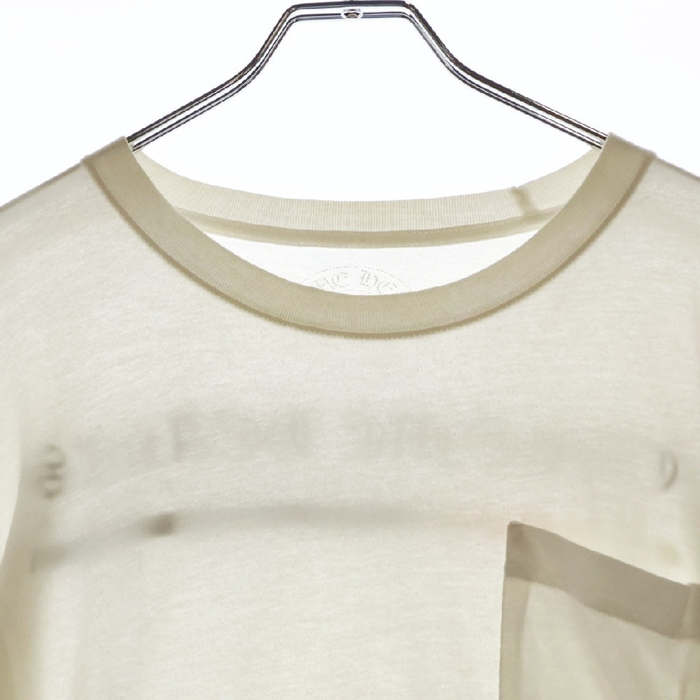 CHROME HEARTS(クロムハーツ) MADE IN HOLLYWOOD メイド イン ハリウッド アームロゴプリント 長袖Tシャツ ロングスリーブカットソー ホワイト