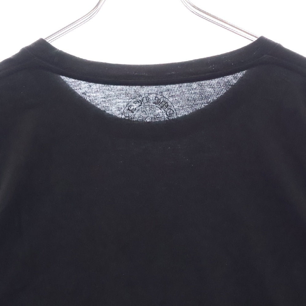 CHROME HEARTS(クロムハーツ) CH Plus Arm Logo L S Tee CHプラスアームロゴプリント 長袖Tシャツ ロングスリーブカットソー ブラック