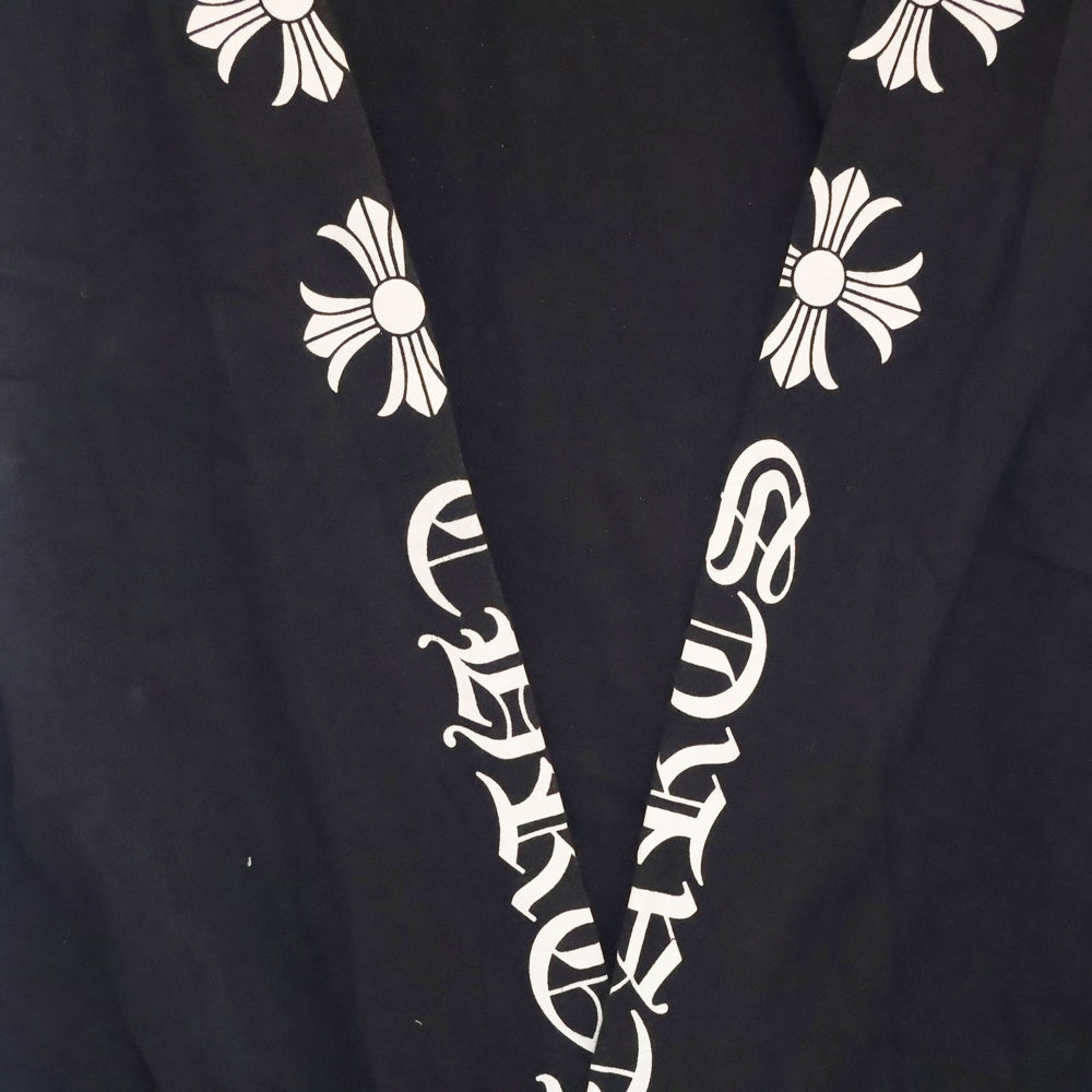CHROME HEARTS(クロムハーツ) CH Plus Arm Logo L S Tee CHプラスアームロゴプリント 長袖Tシャツ ロングスリーブカットソー ブラック