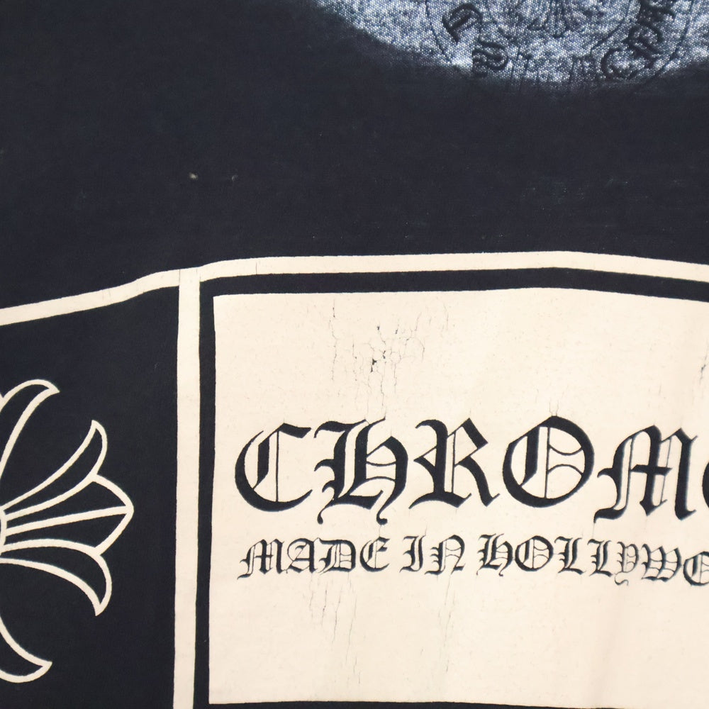CHROME HEARTS(クロムハーツ) CHPLUS Hollywood Logo L/S ハリウッドロゴ 長袖Tシャツ ロンT ブラック