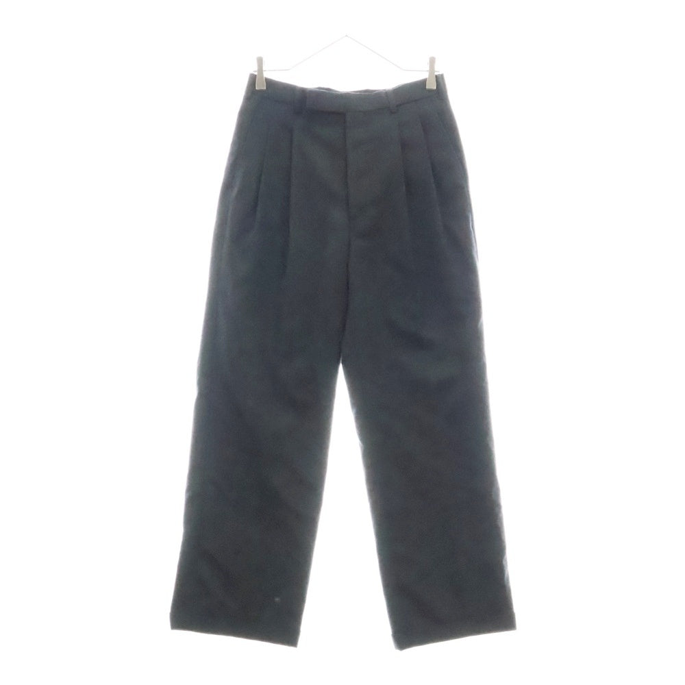 JOHN LAWRENCE SULLIVAN(ジョンローレンスサリバン) GLEN PLAID TUCK TROUSERS グレンプライドタックトラウザーズスラックスパンツ 2A002-0123-13 グレー