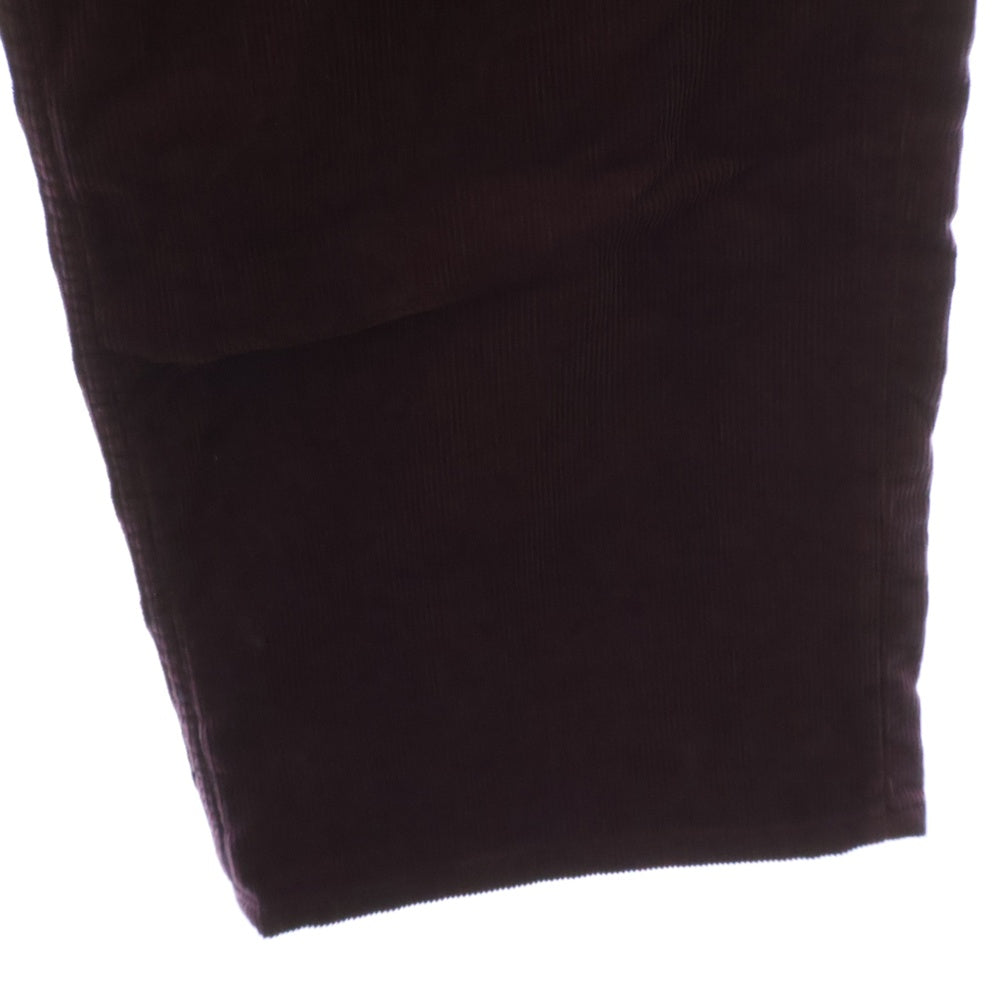AURALEE(オーラリー) FINX CORDUROY PANTS A24AP01FC フィンクス コーデュロイパンツ パープル
