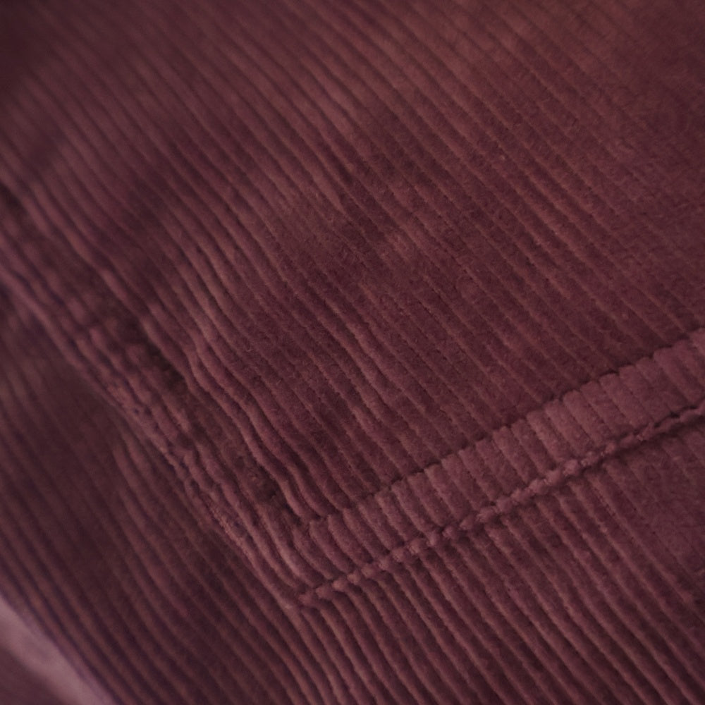 AURALEE(オーラリー) FINX CORDUROY PANTS A24AP01FC フィンクス コーデュロイパンツ パープル