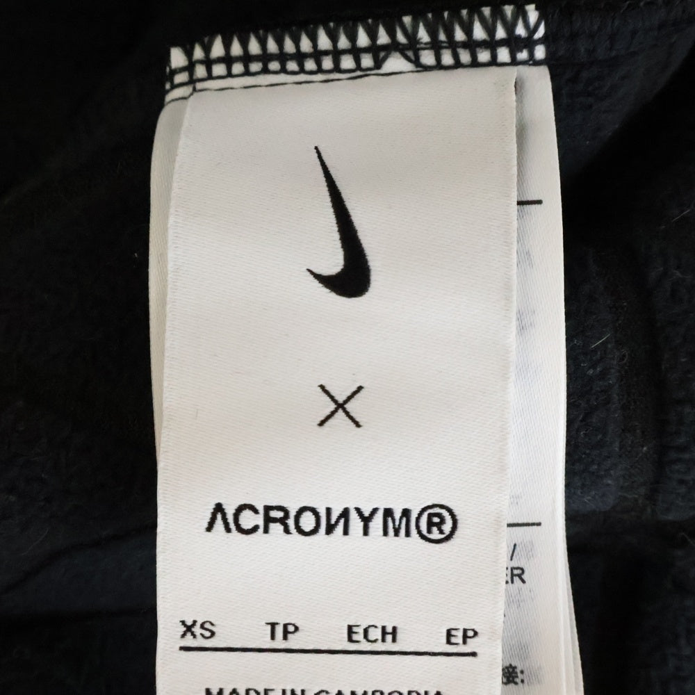 NIKE(ナイキ) ×ACRONYM Therma-FIT Knit Jacket CZ4673-010 ×アクロニウム サーマフィット トラックジャケット ブラック