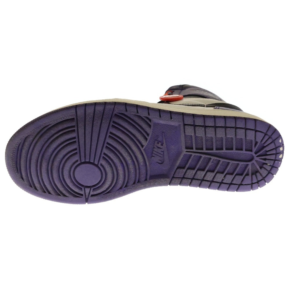 NIKE(ナイキ) AIR JORDAN 1 RETRO HIGH OG COURT PURPLE 555088-500 エアジョーダン1 コートパープル ハイカットスニーカー ホワイト/パープル US10.5/28.5cm