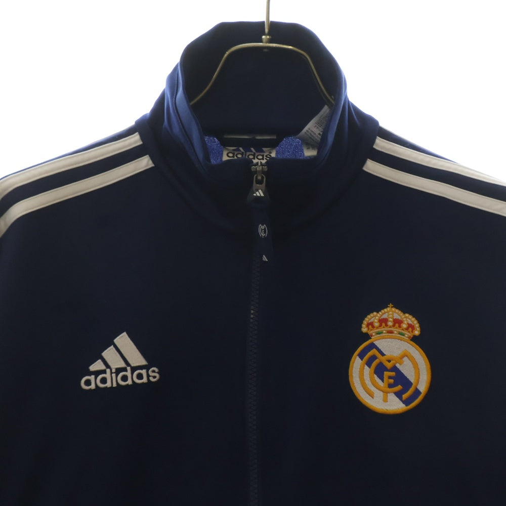 adidas(アディダス) 25SS Real Madrid 99/00 TRACK TOP DARK BLUE JW1993 レアルマドリード トラックトップ ジャージ ダークブルー