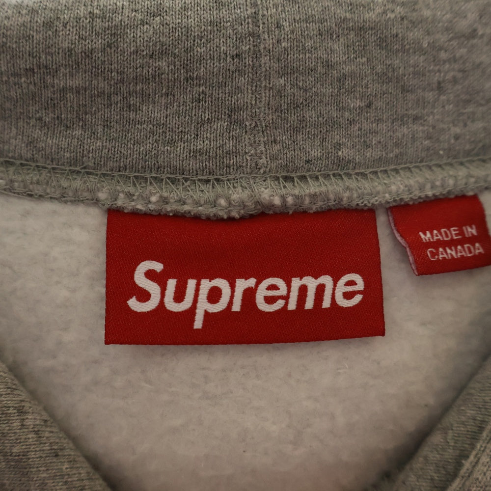 SUPREME(シュプリーム) 24SS×Toy Machine Hooded Sweatshirt トイマシーン プルオーバーフーディパーカー グレー