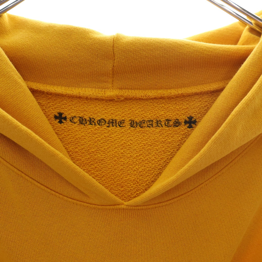 CHROME HEARTS(クロムハーツ) SWTSHRT PLVR アームロゴスウェットプルオーバーパーカー マスタード