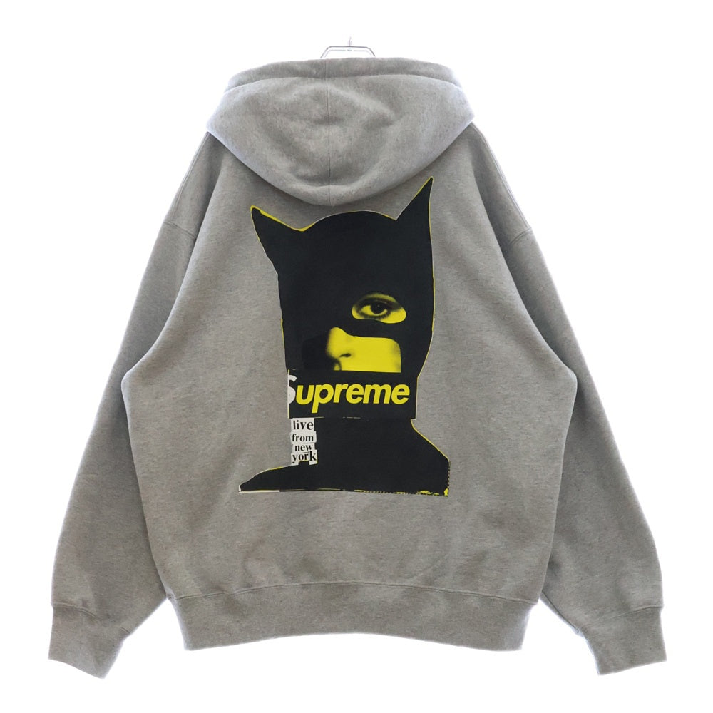 SUPREME(シュプリーム) 23AW Catwoman Hooded Sweatshirt キャットウーマン スウェットプルオーバーパーカー グレー
