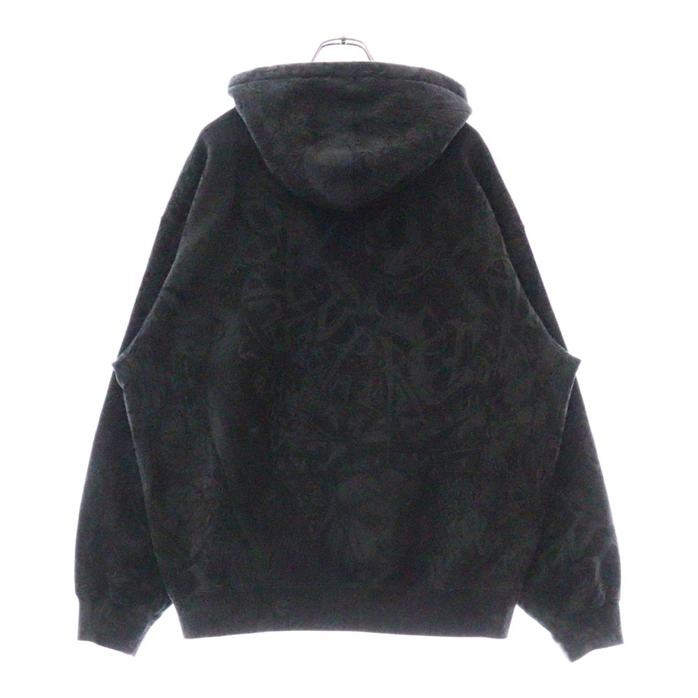 SUPREME(シュプリーム) 24AW Liberty Hooded Sweatshirt リバティ スウェットプルオーバーパーカー ブラック