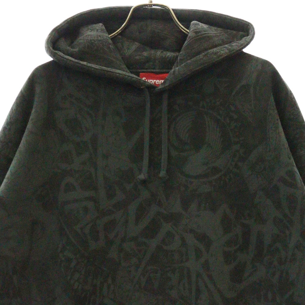 SUPREME(シュプリーム) 24AW Liberty Hooded Sweatshirt リバティ スウェットプルオーバーパーカー ブラック