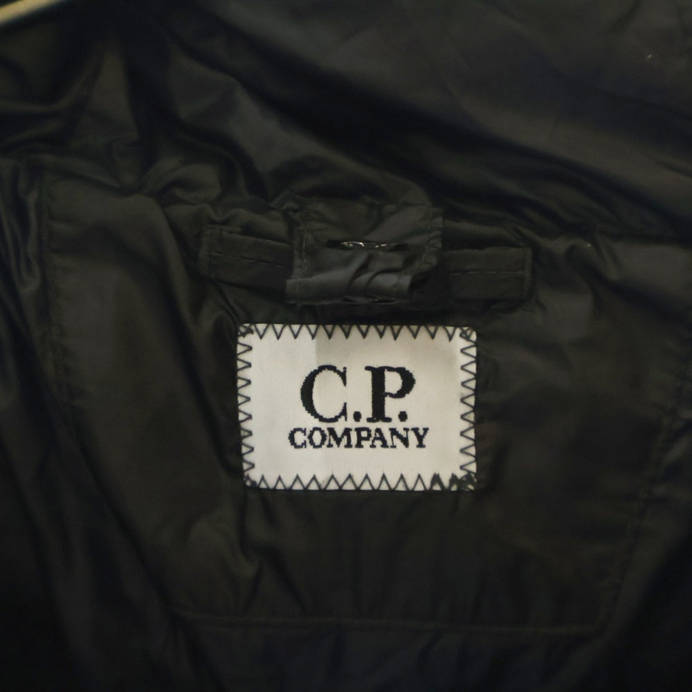 C.P. Company(シーピーカンパニー) DD SHELL GOGGLE DOWN JACKET シェルゴーグルフードダウンジャケット 17CMOW073A ブラック