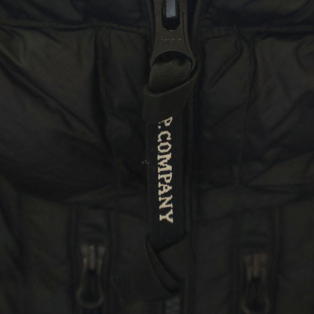 C.P. Company(シーピーカンパニー) DD SHELL GOGGLE DOWN JACKET シェルゴーグルフードダウンジャケット 17CMOW073A ブラック
