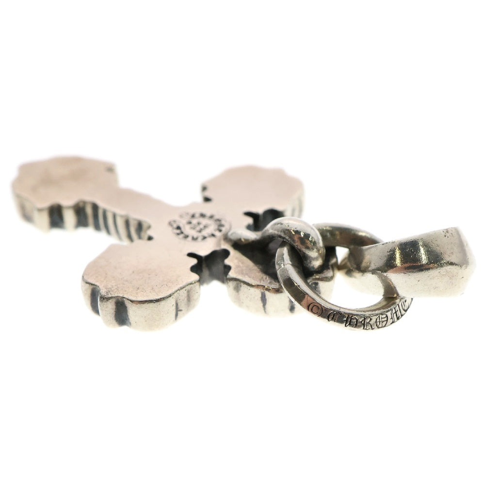 CHROME HEARTS(クロムハーツ) FILIG CROSS-XSM W BALE フィリグリークロスXSベイル wベイル ネックレストップ シルバー BCA262