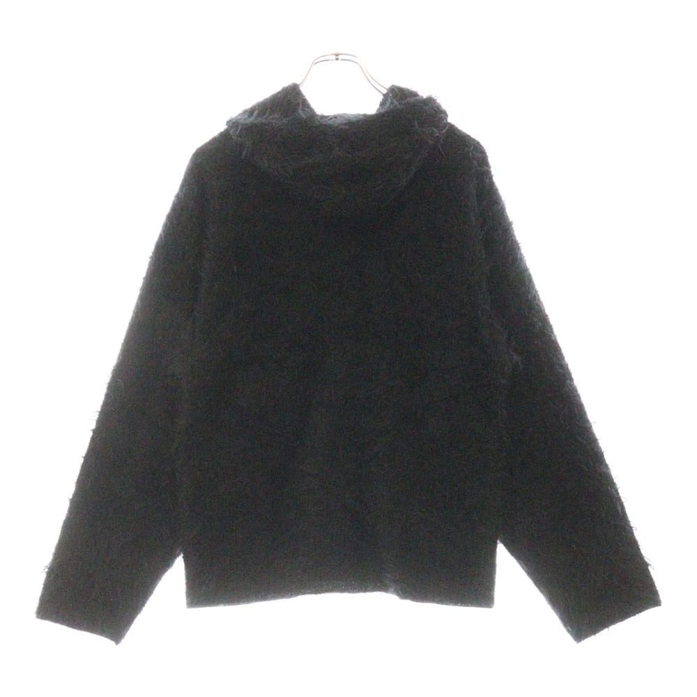 BALENCIAGA(バレンシアガ) 22AW Brushed Wool Hooded Cardigan ブラッシュドウールフーデッドカーディガン 719001 T1657 ブラック