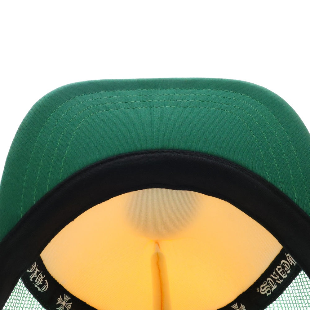 CHROME HEARTS(クロムハーツ) × MATTYBOY Sex Records Smiley Trucker Hat マッティボーイ セックスレコードスマイリートラッカーキャップ 帽子 イエロー/グリーン
