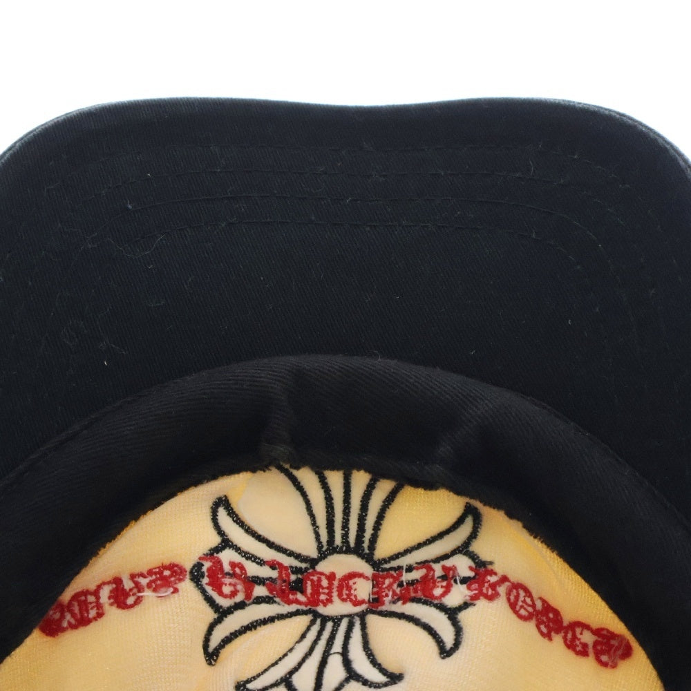 CHROME HEARTS(クロムハーツ) TRUCKER CAP CHプラス刺繍 トラッカーキャップ クロスボール付メッシュキャップ 帽子 ブラック/ホワイト