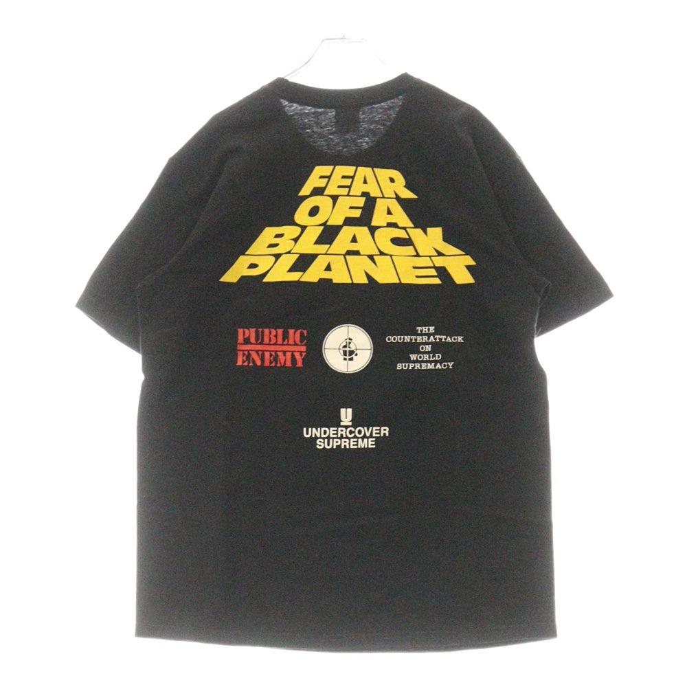 SUPREME(シュプリーム) 18SS×UNDERCOVER Public Enemy White House Tee パブリックエネミー ホワイトハウス プリント半袖Tシャツ カットソー ブラック