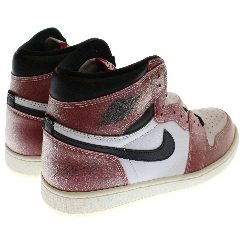 NIKE(ナイキ) × Trophy Room AIR JORDAN 1 RETRO HIGH OG SP トロフィールーム エアジョーダン シカゴ ハイカットスニーカー レッド/ホワイト US11/29.0cm DA2728-100