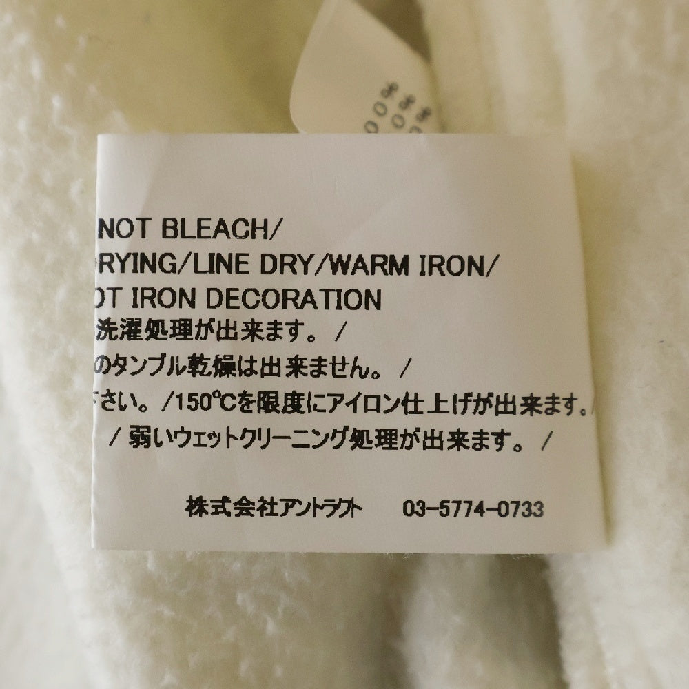 READY MADE(レディメイド) 20AW Fleece Jacket ミリタリーライナー切替フリースジャケット RE-PO-WH-00-00-11 ホワイト/カーキ