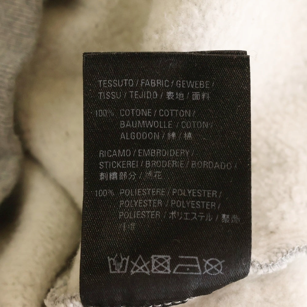 BALENCIAGA(バレンシアガ) PARIS logo sweater 578132 TGV68 刺繍 プリントスウェット グレー