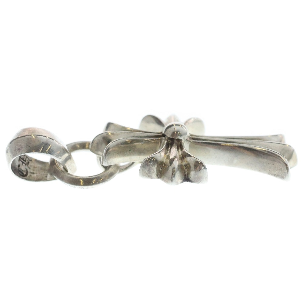 CHROME HEARTS(クロムハーツ) CH CRS SML W/BALE Wベイル スモールCHクロス ペンダントトップ シルバー BCA218