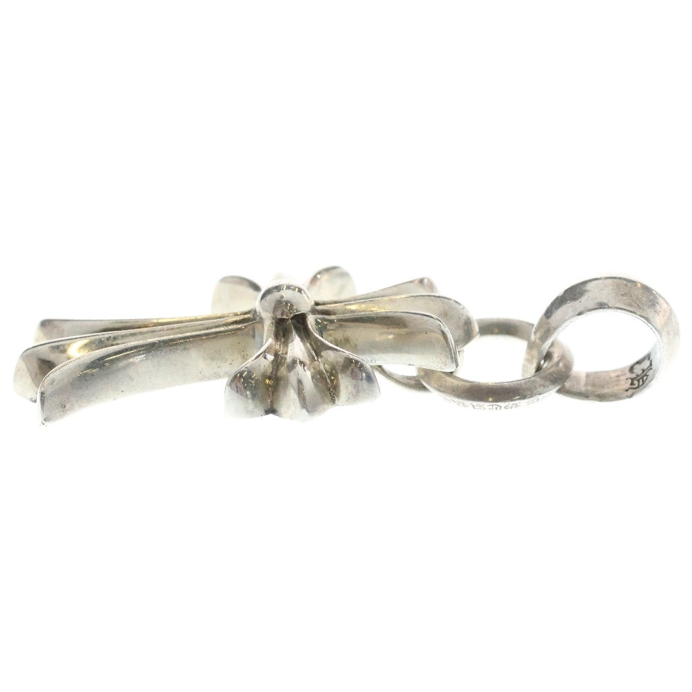 CHROME HEARTS(クロムハーツ) CH CRS SML W/BALE Wベイル スモールCHクロス ペンダントトップ シルバー BCA218