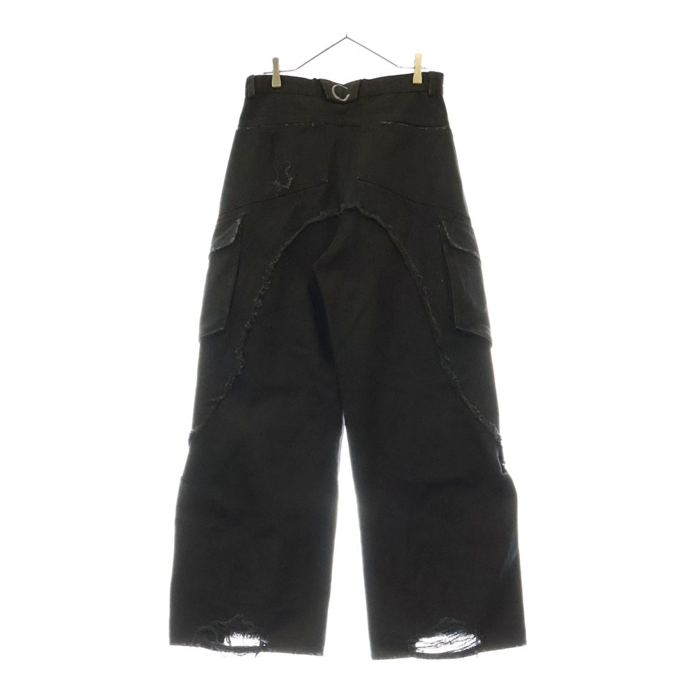 cmmawear(コマウェア) gaia cargo trousers ガイアトラウザー カーゴパンツ ブラック