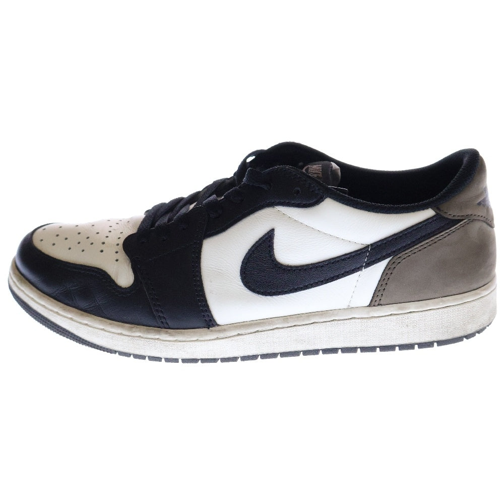 NIKE(ナイキ) AIR JORDAN 1 RETRO LOW OG MOCHA CZ0790-102 エアジョーダン1モカ ローカットスニーカー ホワイト/ブラック/ブラウン US12/30.0cm