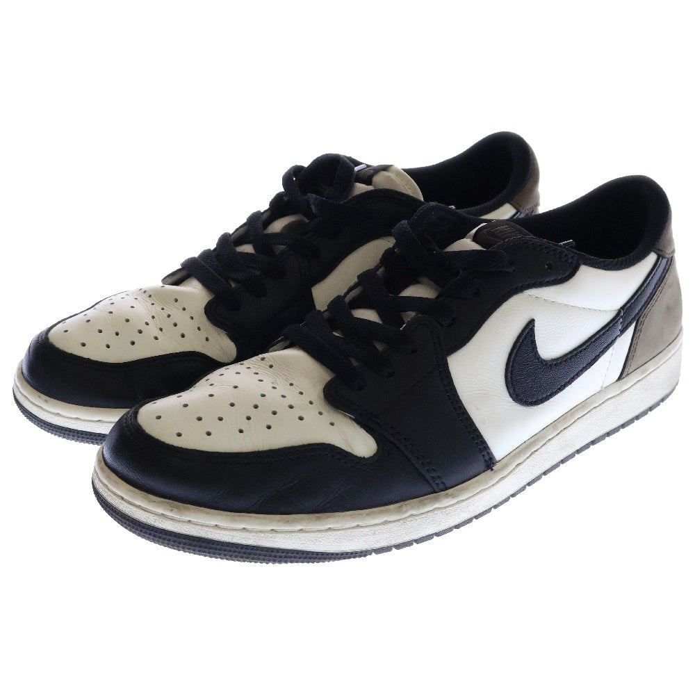 NIKE(ナイキ) AIR JORDAN 1 RETRO LOW OG MOCHA CZ0790-102 エアジョーダン1モカ ローカットスニーカー ホワイト/ブラック/ブラウン US12/30.0cm