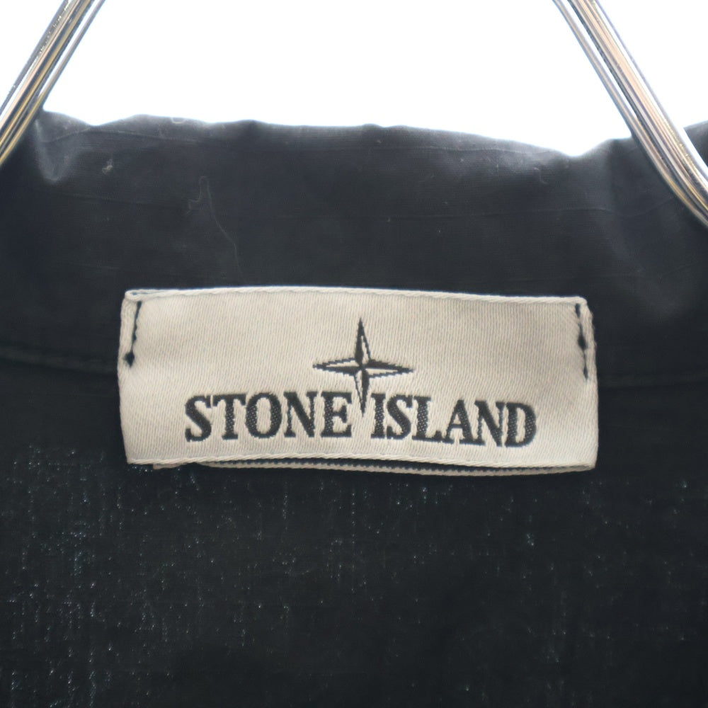STONE ISLAND(ストーンアイランド) 25SS アームワッペン ジップアップジャケット K1S151200012S0063 ブラック