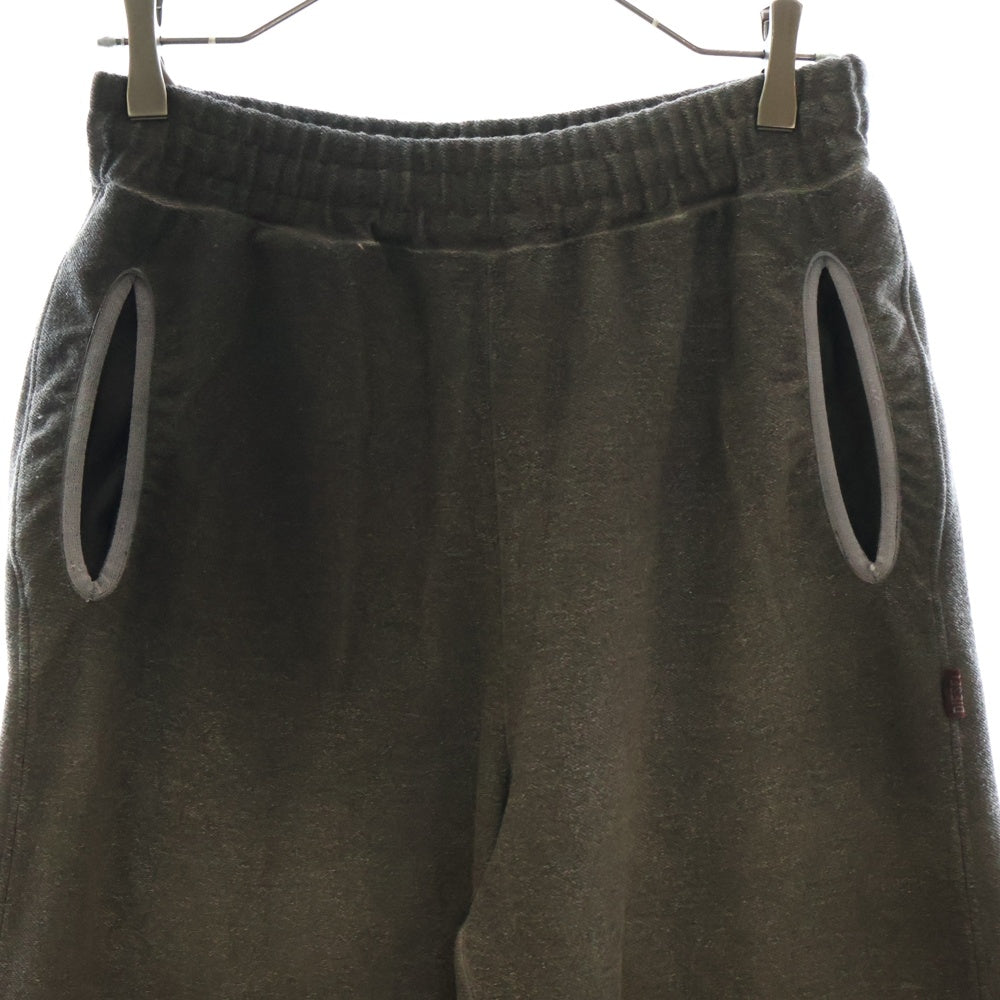 DIESEL(ディーゼル) 25SS P-PERCY A18218 デストロイ加工 スウェットパンツ グレー
