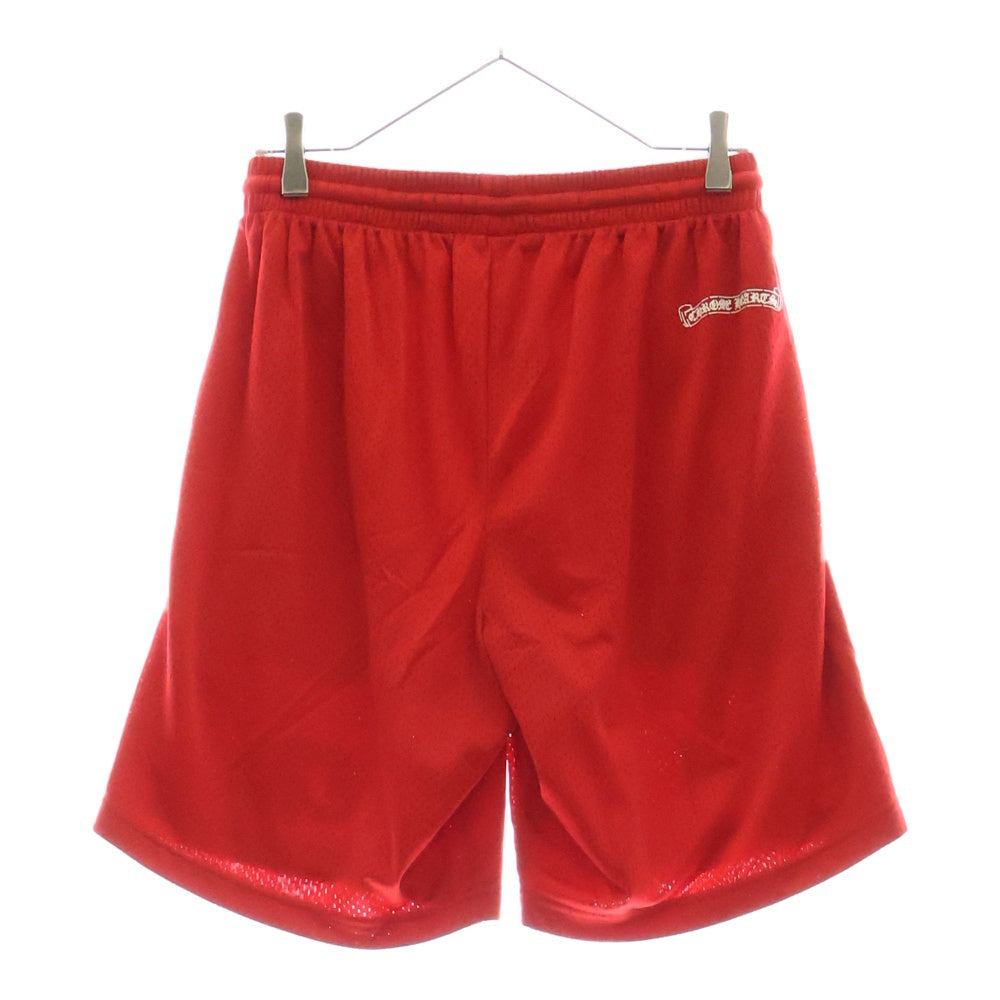 CHROME HEARTS(クロムハーツ) × MATTY BOY MESH HALF PANTS マッティボーイ CHロゴプリント メッシュハーフパンツ ショーツ レッド