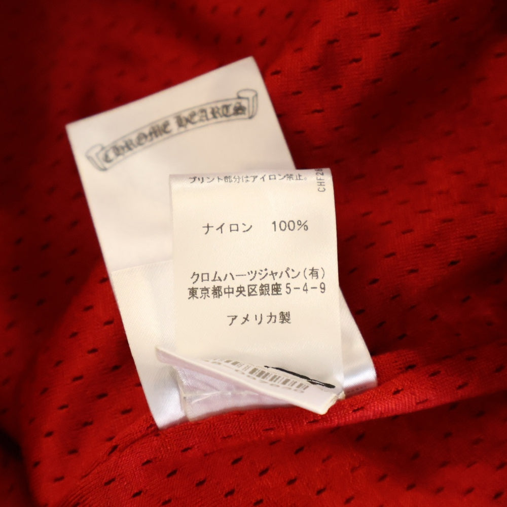CHROME HEARTS(クロムハーツ) × MATTY BOY MESH HALF PANTS マッティボーイ CHロゴプリント メッシュハーフパンツ ショーツ レッド