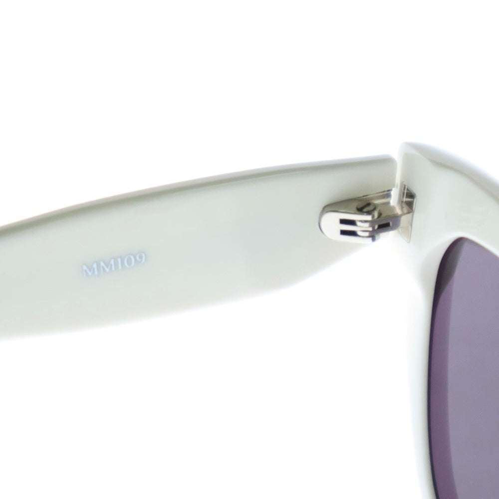 GENTLE MONSTER(ジェントルモンスター) × Maison Margiela スクエアサングラス アイウェア MM109 W2 ホワイト/ブラック