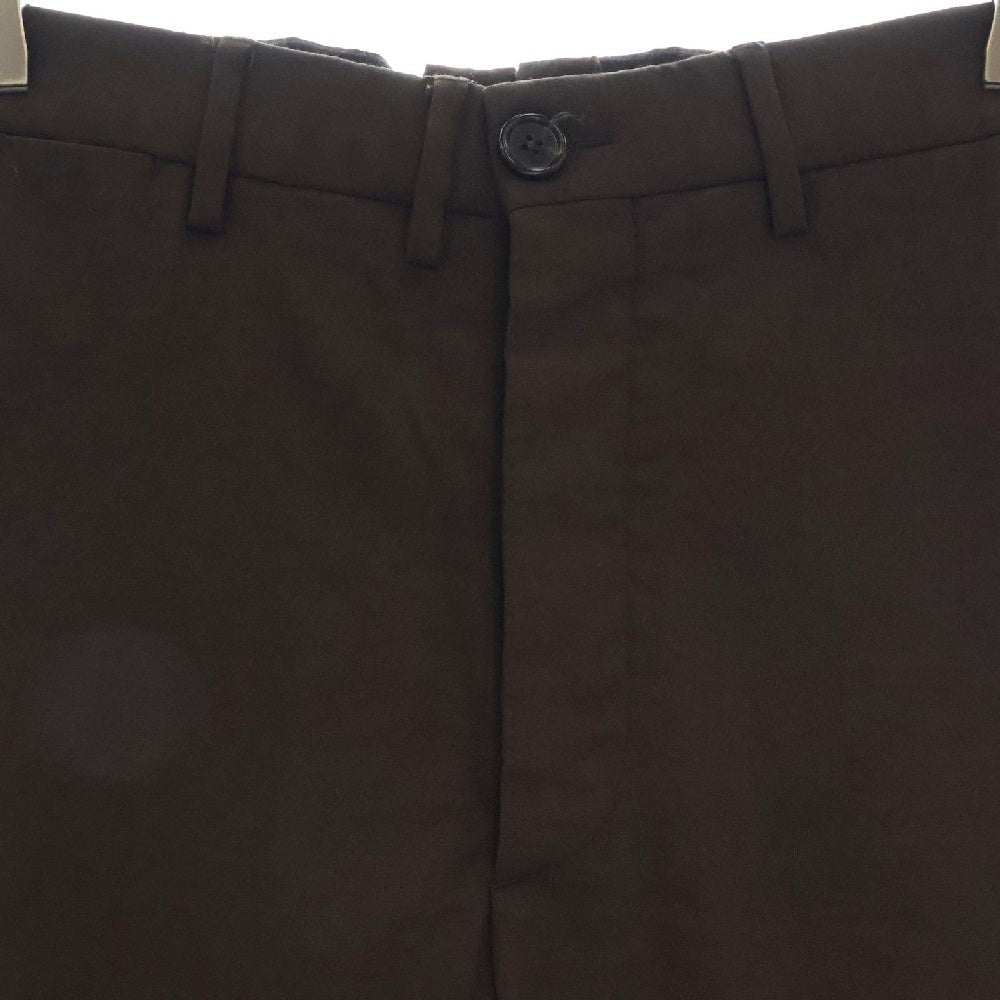MARNI(マルニ) 21AW ウールスラックストラウザーズパンツ PUMU0110A0TW839 ブラウン