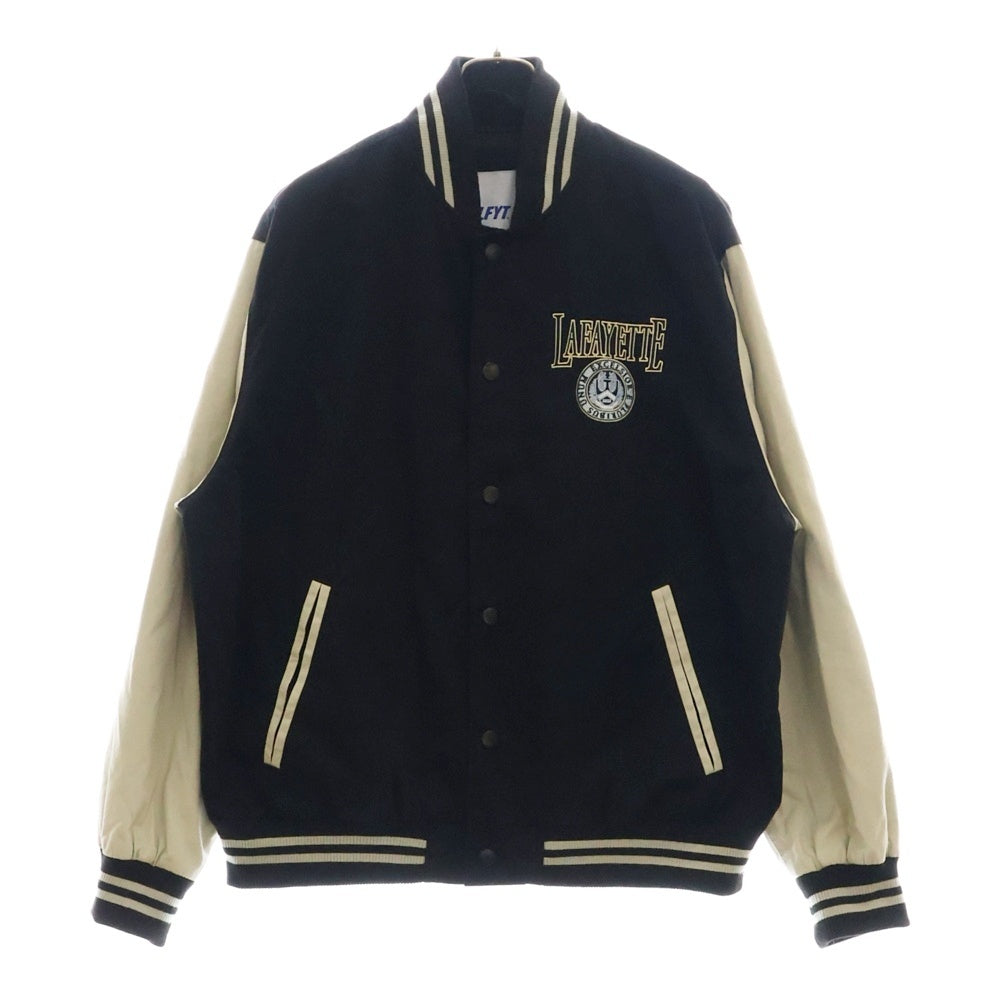 Lafayette(ラファイエット) 23AW COAT OF ARMS VARSITY JACKET コートオブアームズバーシティジャケット LA231002 ブラック