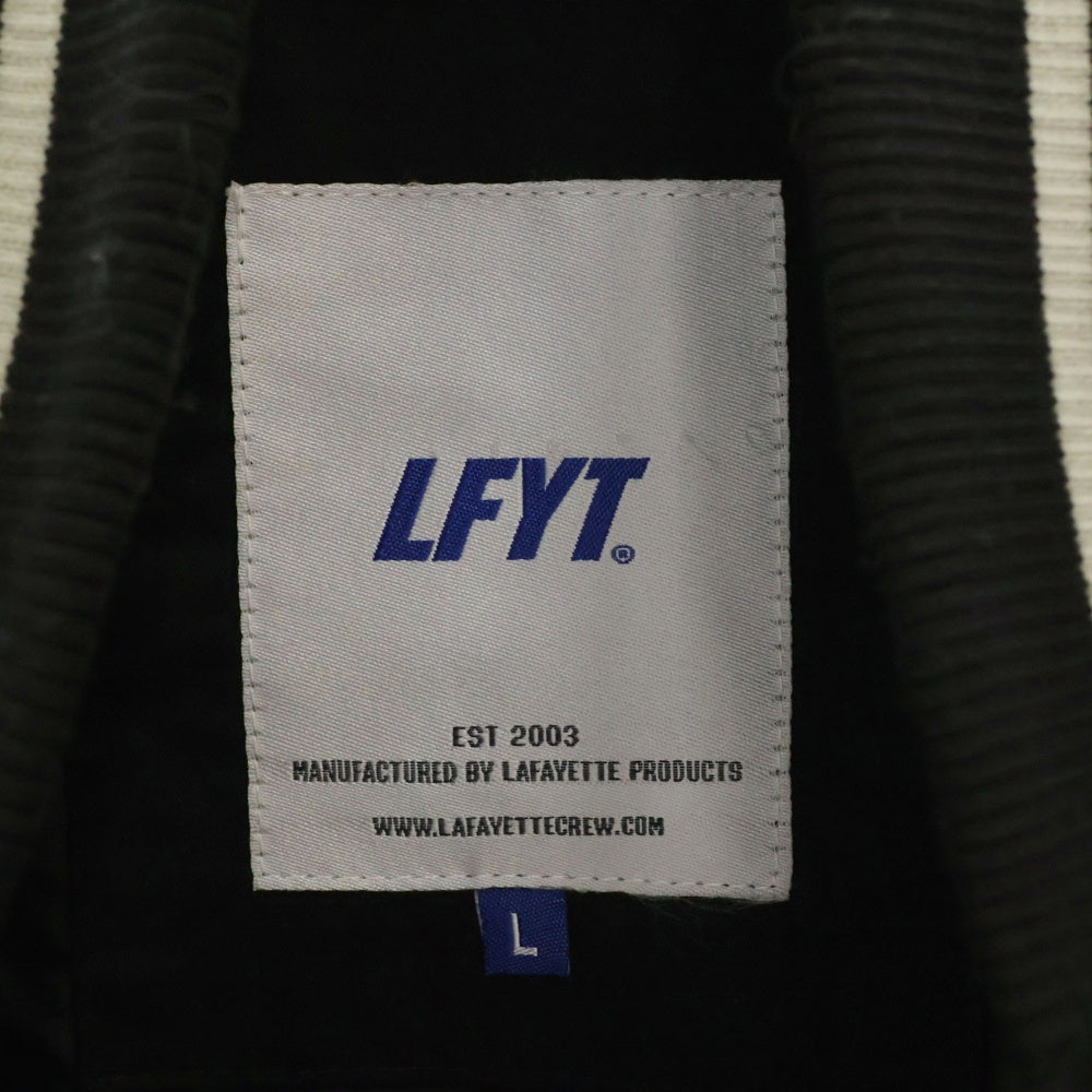 Lafayette(ラファイエット) 23AW COAT OF ARMS VARSITY JACKET コートオブアームズバーシティジャケット LA231002 ブラック