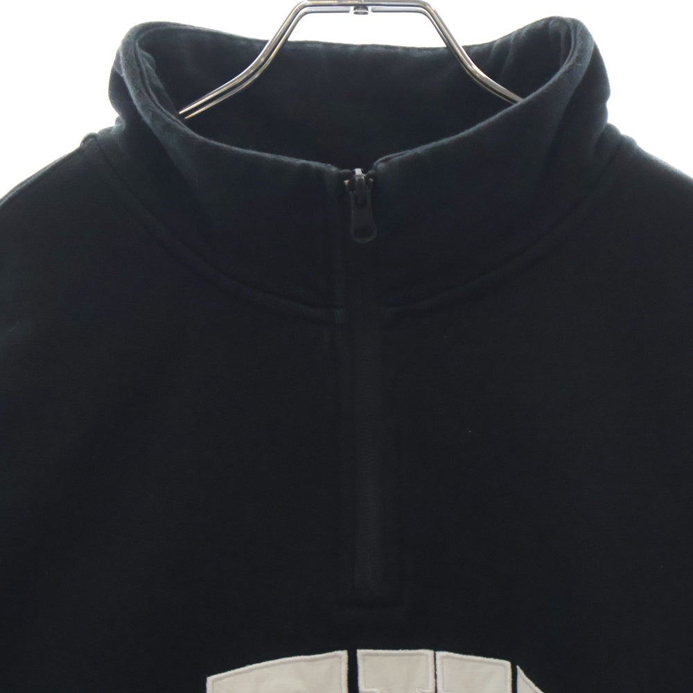 Lafayette(ラファイエット) LFYT ARCH LOGO HALF ZIP SWEAT アーチロゴハーフジップスウェット LA230701 ブラック
