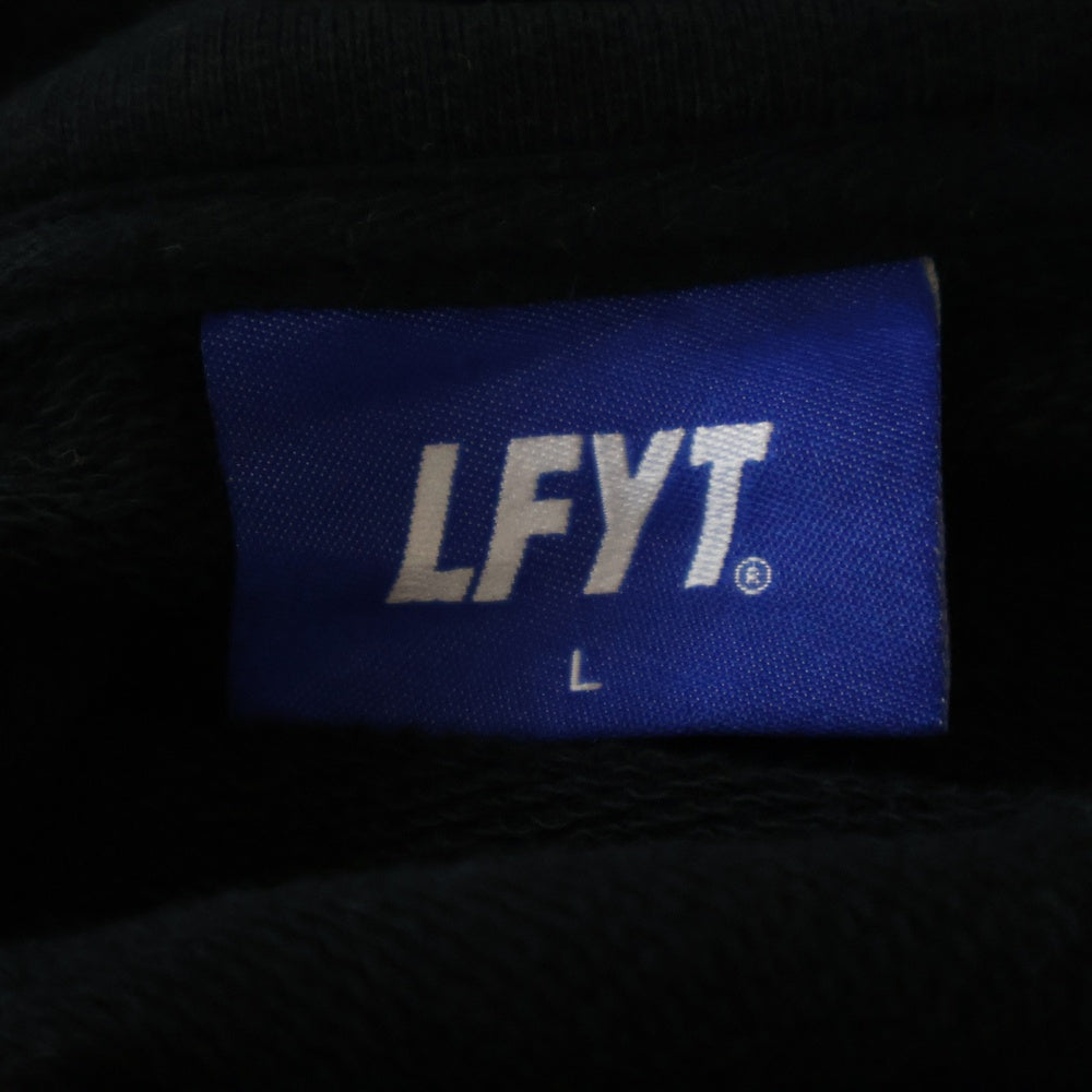 Lafayette(ラファイエット) LFYT ARCH LOGO HALF ZIP SWEAT アーチロゴハーフジップスウェット LA230701 ブラック