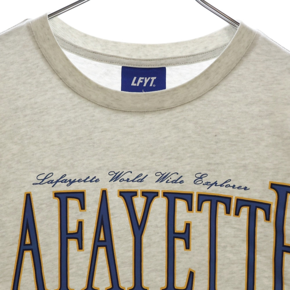 Lafayette(ラファイエット) LAFAYETTE COAT OF ARMS TEE コートオブアームズロゴプリント半袖Tシャツ LA230103 グレー
