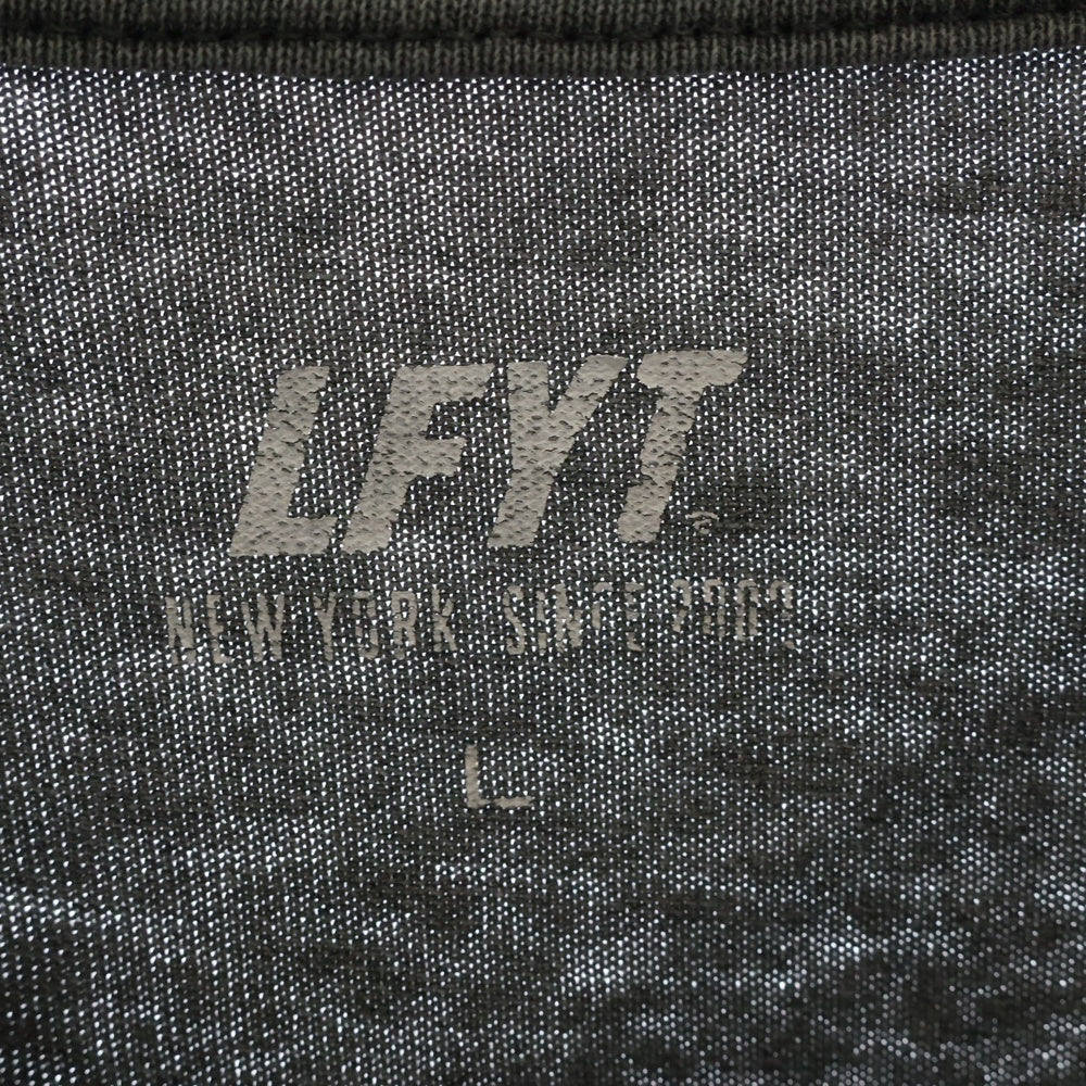 Lafayette(ラファイエット) WORN OUT ATHLETICS L/S TEE ヴィンテージ加工プリント長袖Tシャツ LA230111 グレー