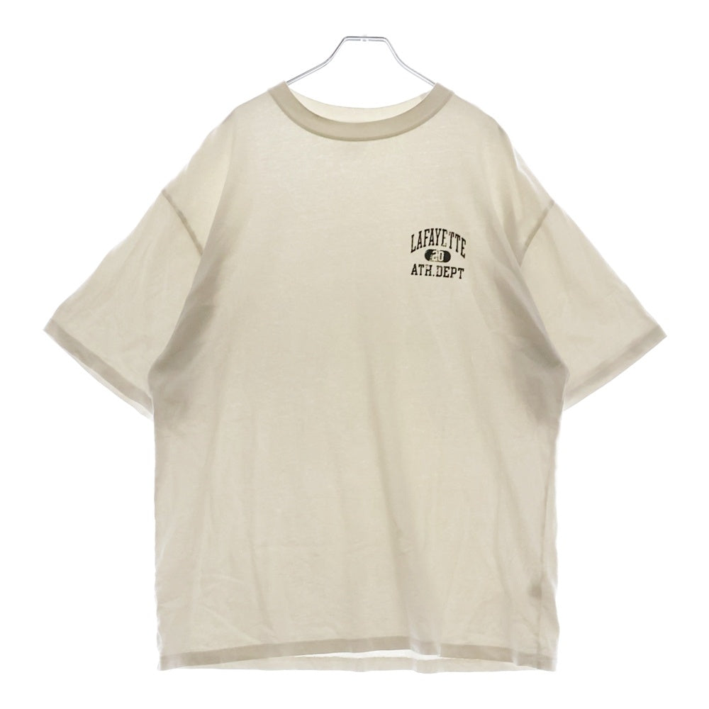 Lafayette(ラファイエット) WORN OUT ATHLETICS TEE ヴィンテージ加工ポケット半袖Tシャツ LS230110 ホワイト