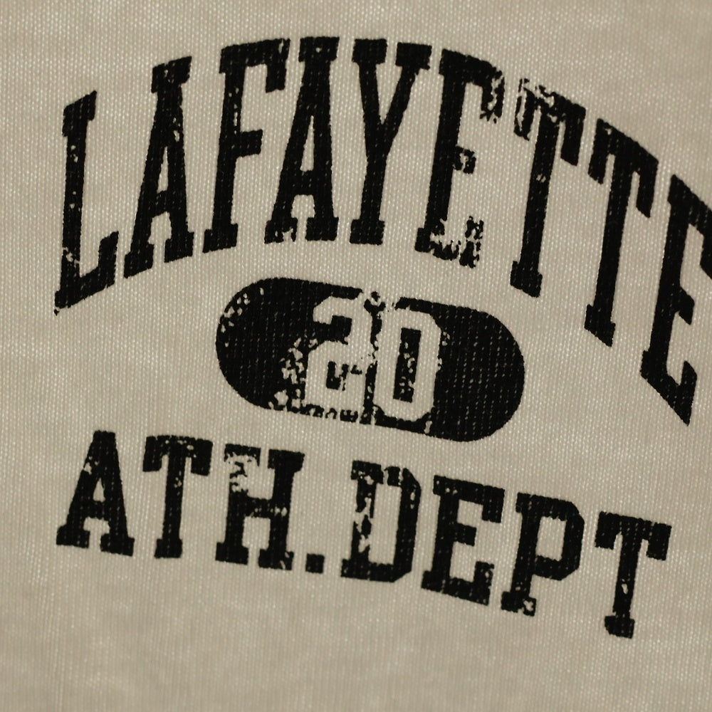 Lafayette(ラファイエット) WORN OUT ATHLETICS TEE ヴィンテージ加工ポケット半袖Tシャツ LS230110 ホワイト