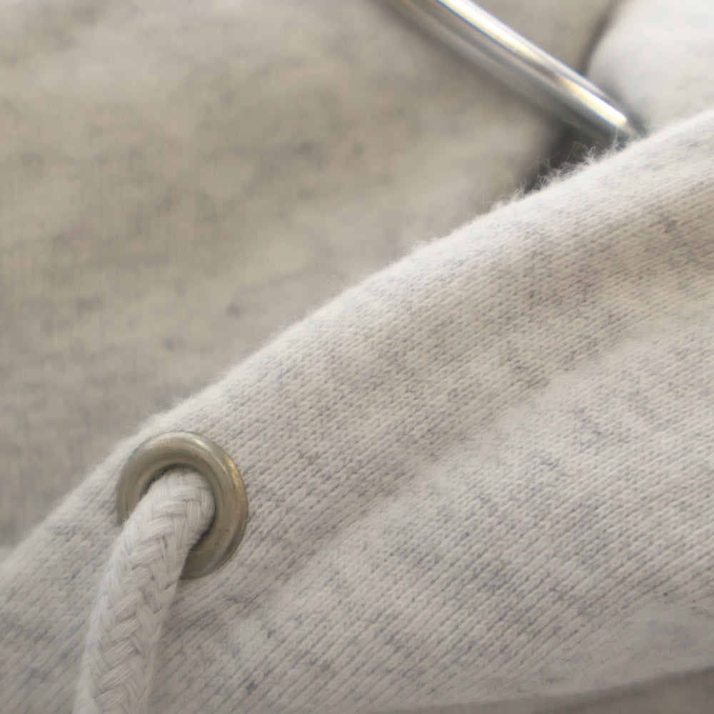 FLATLUX(フラットラックス) ERROR HOODIE イルな振る舞い ロゴプルオーバーフーディーパーカー グレー