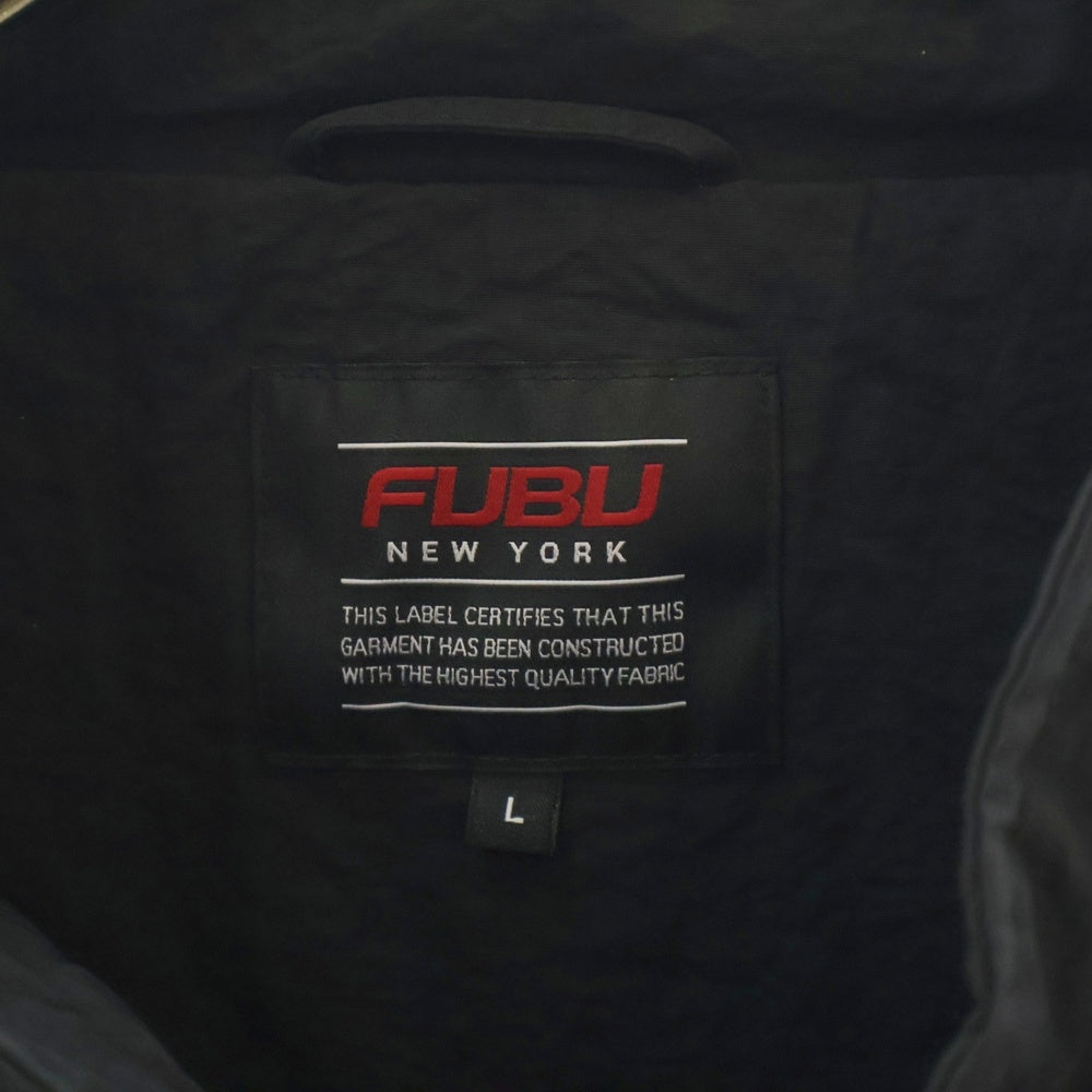 FUBU(フブ) TRACK JACKET サイドライントラックジャケット FAM-51301 ブラック