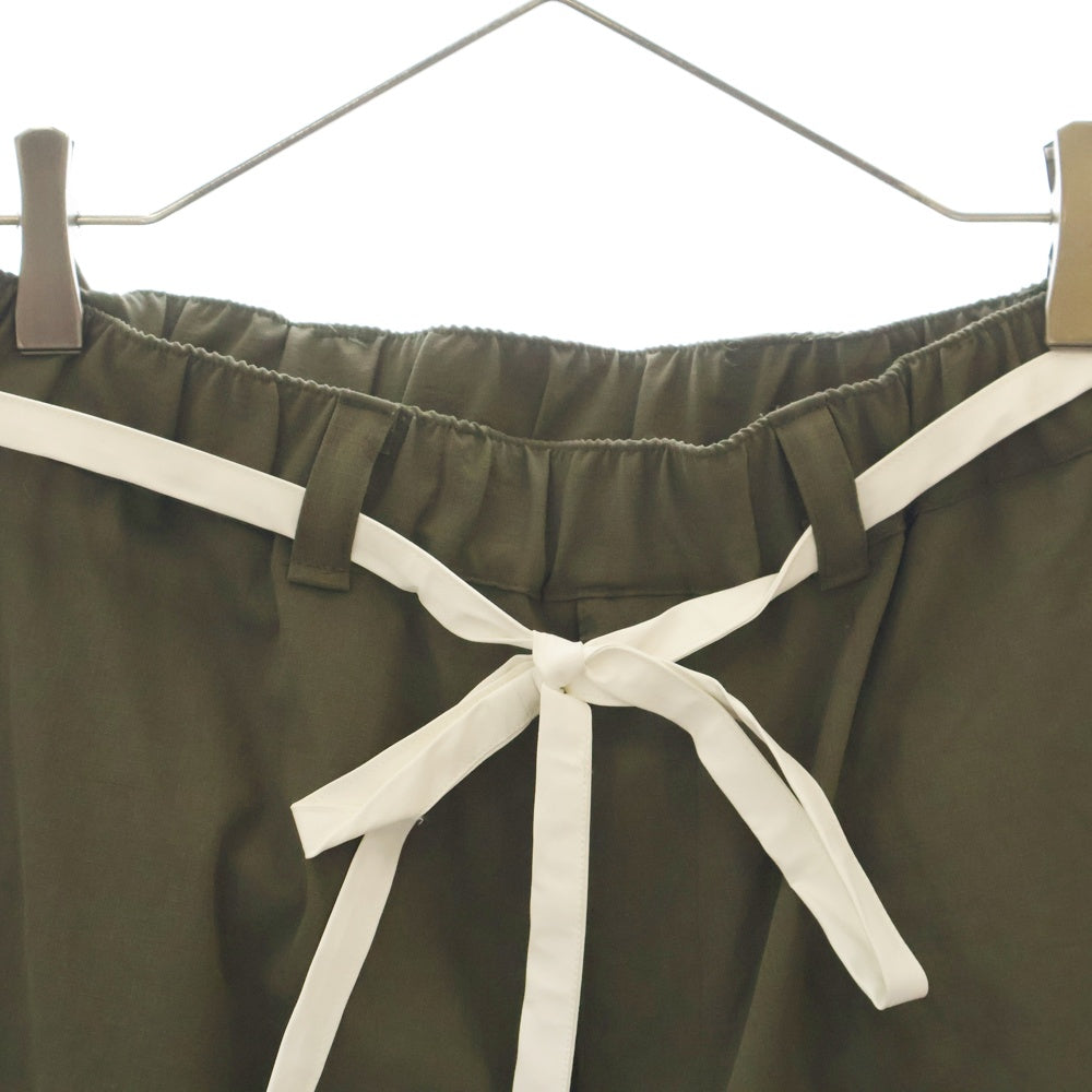 FLATLUX(フラットラックス) DONE EAZY PANT ドローコードイージーパンツ カーキ