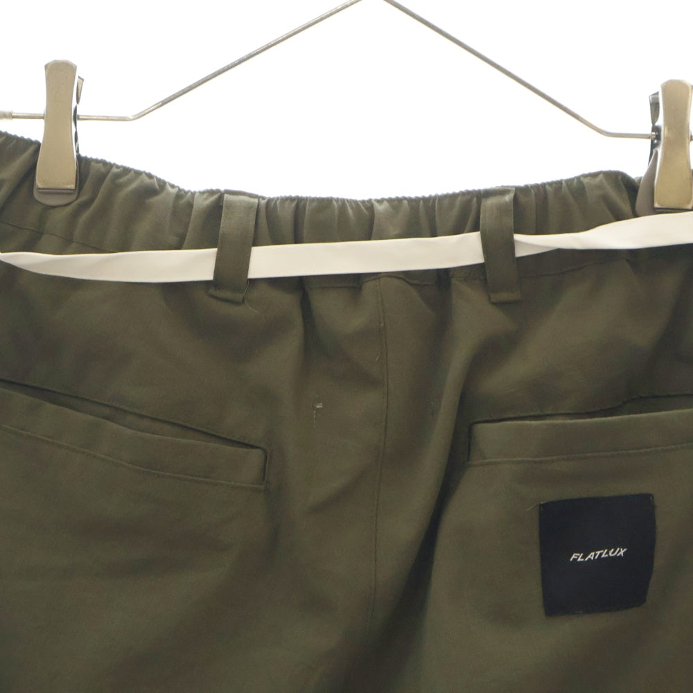 FLATLUX(フラットラックス) DONE EAZY PANT ドローコードイージーパンツ カーキ