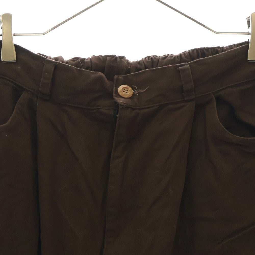 FLATLUX(フラットラックス) Coh Eazy Pant ドローコードイージーパンツ ブラウン