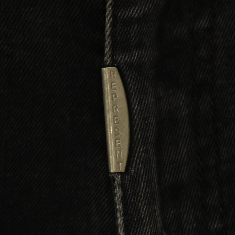 REPRESENT(リプレゼント) KNEE DESTROYER DENIM ニーデストロイヤースキニーデニムパンツ L-998 ブラック